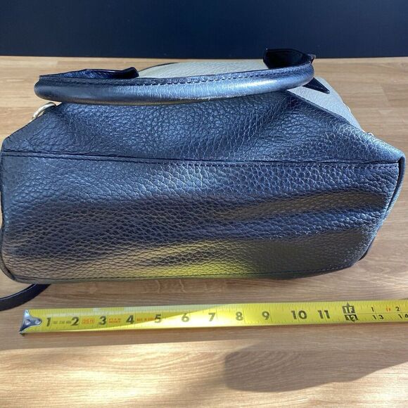 Kate Spade Carmen Southport Avenue Buttermilk Cream Black Satchel Purse - Picture 8 of 15